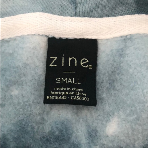 Blue Zumiez hoodie - Picture 3 of 5